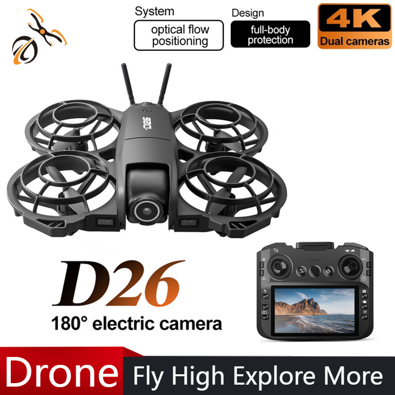 Drone Camera Hd - D26 Drohne 4K Luftbild-HD 180 °