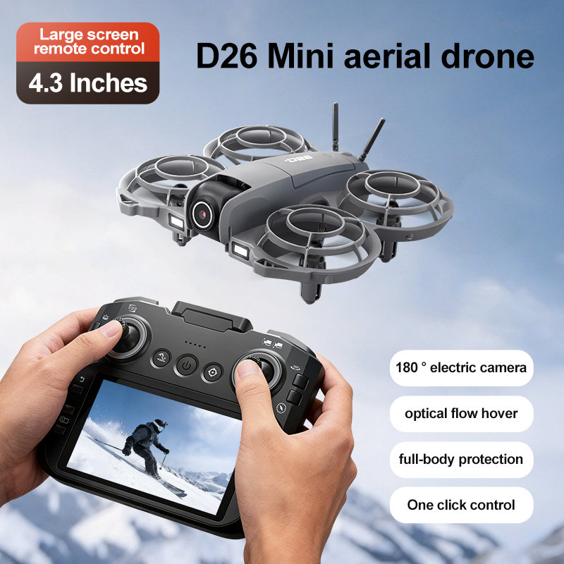 D26 Drohne 4K Luftbild-HD 180  – Drone Camera Hd Bewertung und Preis